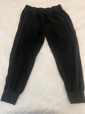 BCG Black Women’s Drawstring Polyester Joggers Sz XL with Front & Back Pockets